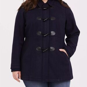 Torrid  Toggle Front Hooded Knit Coat Size 0 | L |  12